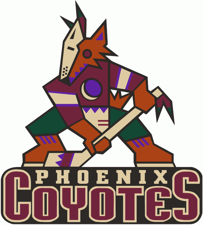 Phoenix Coyotes 1999-2003 Wordmark Logo iron on transfers for fabric